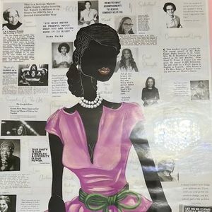 This Alpha Kappa Alpha art print.